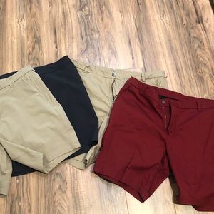 Lot of 4 Pairs of Mens Commisioner Shorts size 38